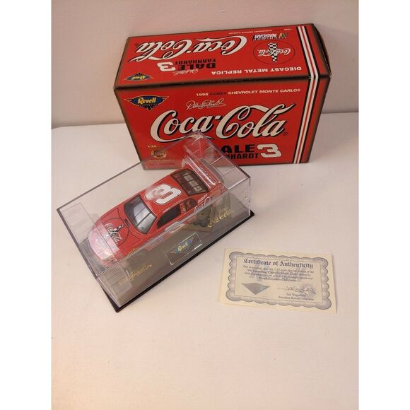 Revell Dale Earnhardt Coca-Cola Diecast Car‎ 1998 Monte Carlo Replica - Picture 1 of 12